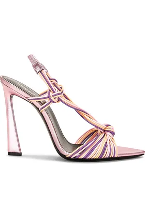 Saint Laurent Strappy Sandal in Pink