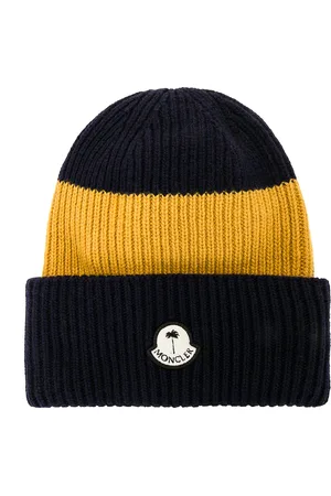 Moncler X Palm Angels Beanie in Yellow