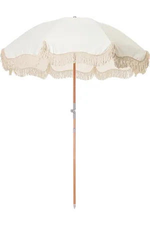 business & pleasure co. Premium Beach Umbrella in White