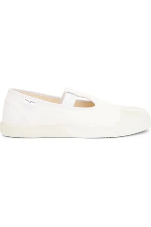 Maison Margiela On The Deck Tabi Mary Jane Sneaker in White