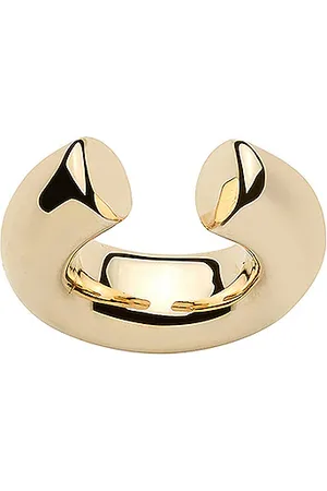 Jennifer Fisher Natasha Micro Ear Cuff in Metallic Gold