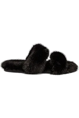 Saint Laurent Bleach Sandals in Black