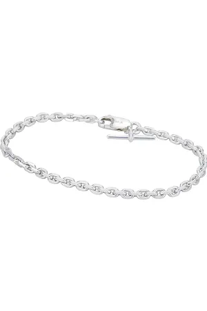 Martine Ali 925 Baby Diamond Cut Bracelet in Metallic