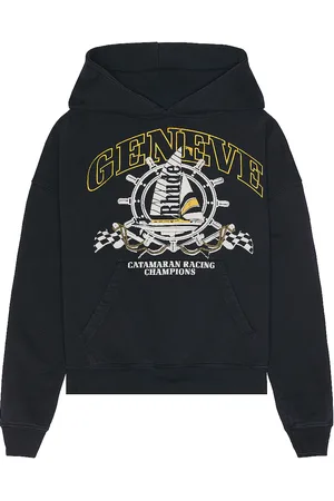 Rhude Geneve Catamaran Hoodie in Black