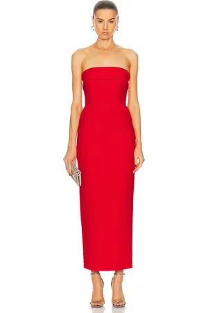Ilkyaz Ozel Rhea Dress in Red