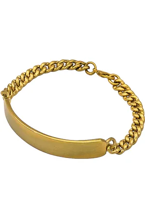 A.P.C. Darwin Gourmette Bracelet in Metallic