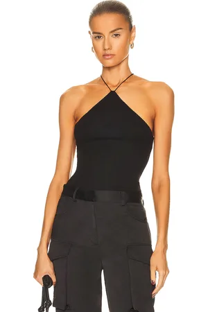 ENZA COSTA Stretch Silk Knit Halter Tank in