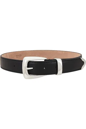 Khaite Benny Silver Hardware Belt in