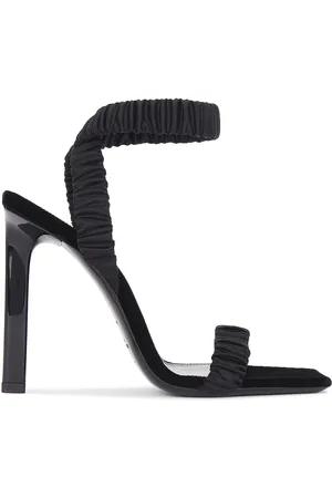 Saint Laurent Pam Sandal in Black