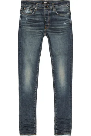 AMIRI Stack Skinny Jean in Denim-Dark