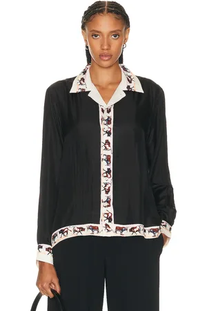 BODE Taureau Long Sleeve Shirt in