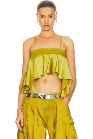 The Attico Ruffle Top in