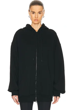 WARDROBE.NYC Oversize Zip Hoodie in