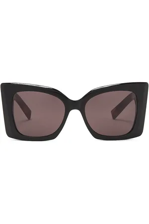Saint Laurent SL M119 Blaze Sunglasses in Brown