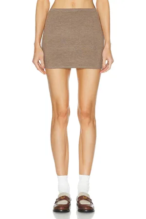ÉTERNE Luna Skirt in Brown
