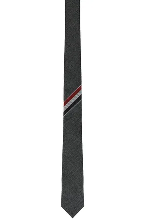 Thom Browne Classic Necktie in Grey