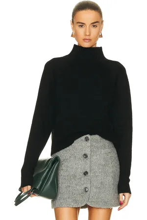THE ELDER STATESMAN Highland Crop Sweater in