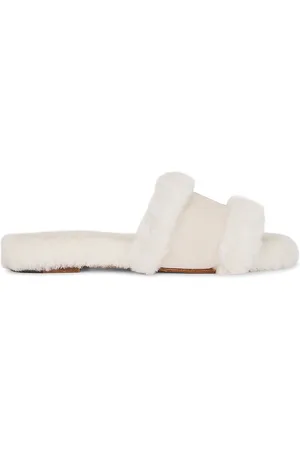 Manolo Blahnik Anacletus 10 Slide in White