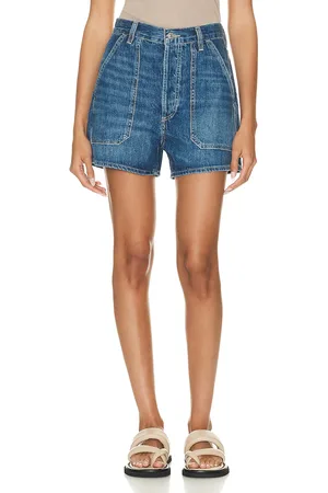 Citizens of Humanity Frances Short in Denim-Medium