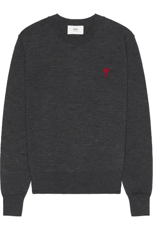Ami ADC Crewneck Sweater in Grey