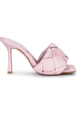 Bottega Veneta The Rubber Lido Sandals in Pink