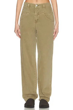 Frame 90s Utility Loose in Olive