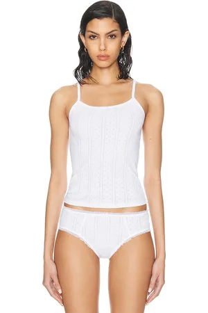 Cou Cou Intimates The Regular Picot Tank Top in