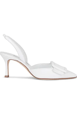 Manolo Blahnik Maysli 70 Nappa Slingback in