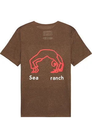 District Vision Hemp T Shirt in Brown