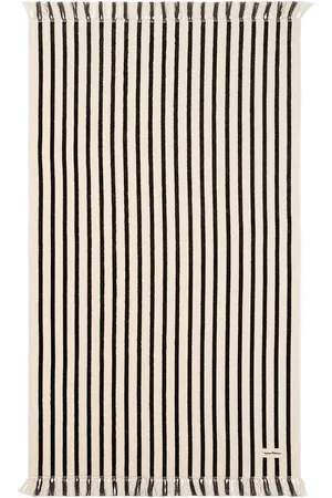 business & pleasure co. Beach Towel in Black