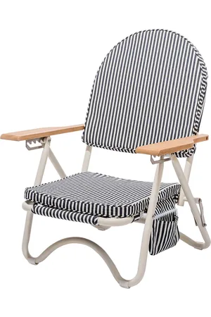 business & pleasure co. Pam Chair in Navy