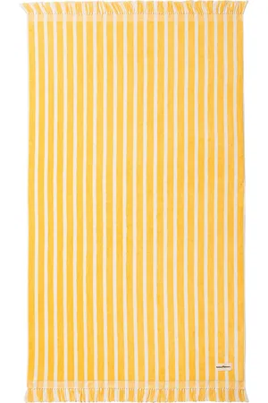 business & pleasure co. Beach Towel in Yellow