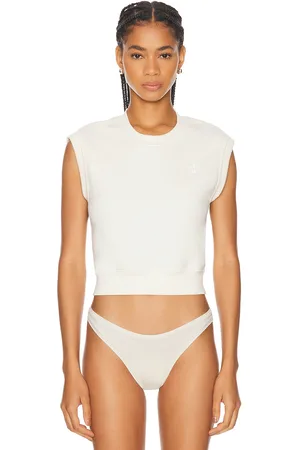 ÉTERNE Sleeveless Crewneck Top in