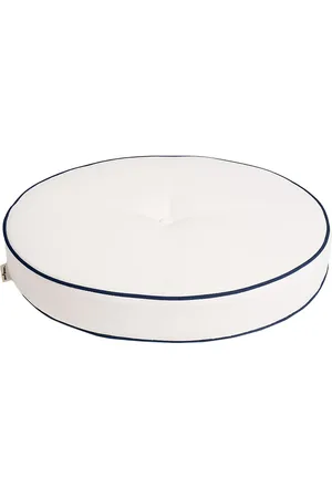 business & pleasure co. Circular Pillow in White