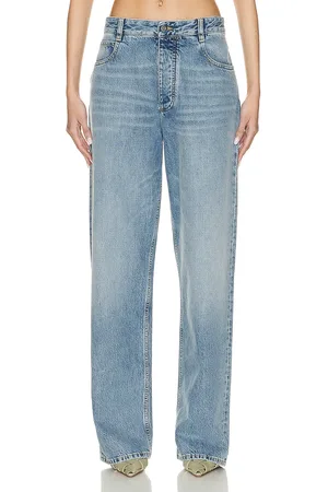 Bottega Veneta Vintage Wide Leg in Denim-Medium