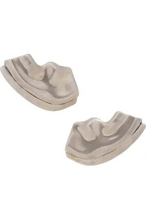 Khaite Amato Earrings in Metallic
