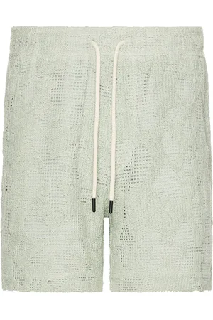 Oas Galbanum Crochet Short in Green