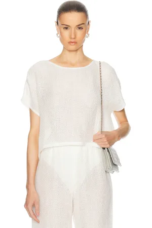 Leset Stella Cap Sleeve Top in