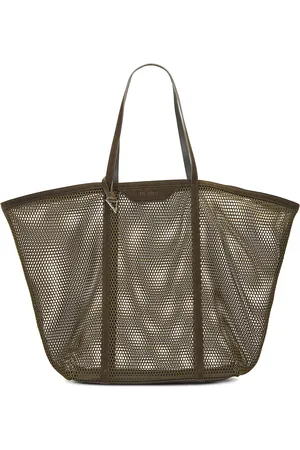 The Attico Top Handle Bag in Army