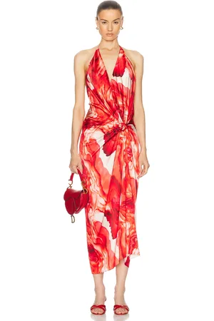 Silvia Tcherassi Guadalupe Dress in Red