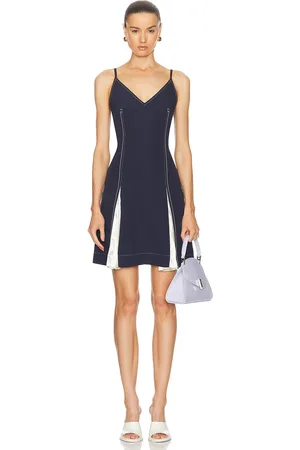 Salvatore Ferragamo Mini Dress in Navy