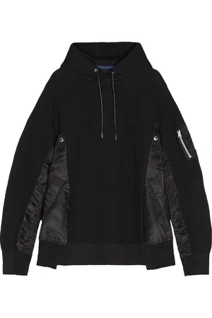 SACAI Sponge Sweat x MA-1 Hoodie in