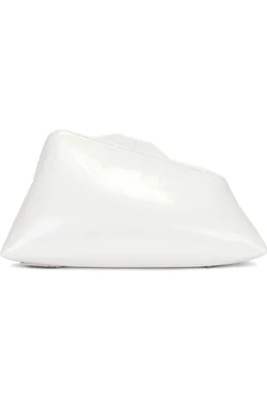 The Attico 8:30 PM Clutch in White