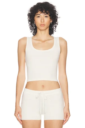 ÉTERNE Square Neck Tank Top in