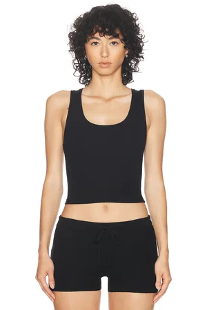 ÉTERNE Square Neck Tank Top in