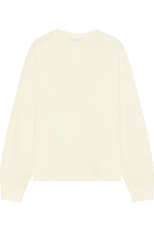 JOHN ELLIOTT Folsom Cropped Ls Tee in White