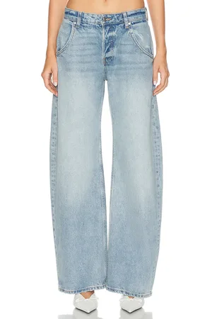 EB DENIM Enzo Midrise Barrel in Denim-Light