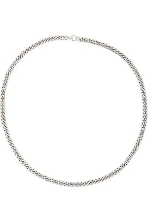 Serge DeNimes Curb Chain Necklace in Metallic