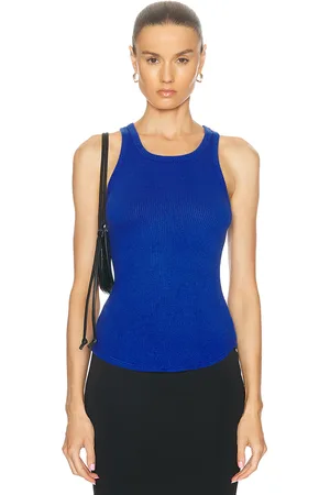 SABLYN Jameela Racerback Tank Top in Blue