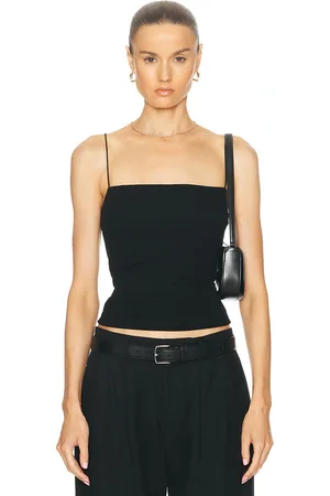 ENZA COSTA Silk Knit Strappy Essential Tank in